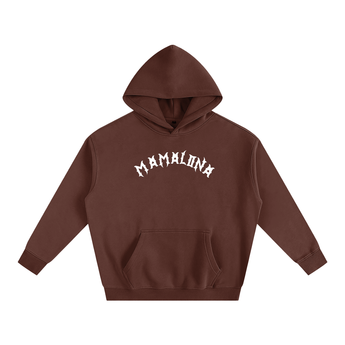 Mamalona Oversize Rose & Gothic “M” Premium Hoodie – Streetwear Essential