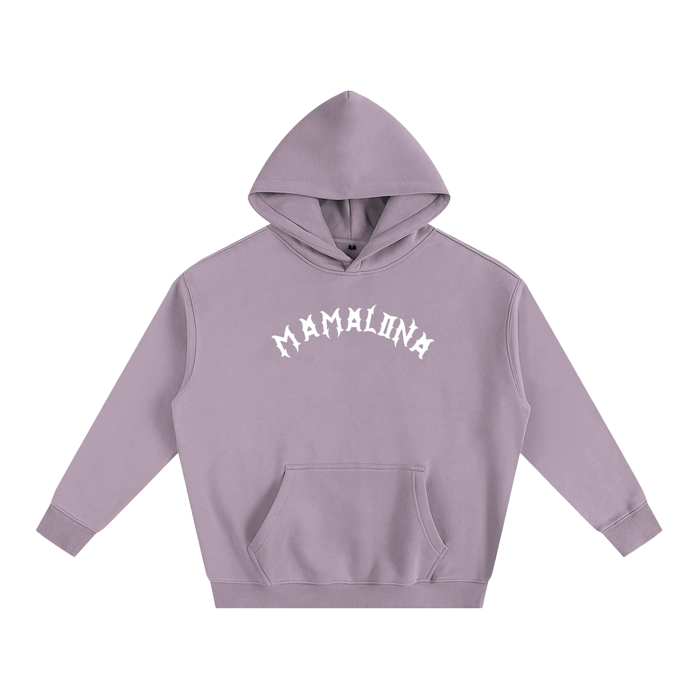 Mamalona Oversize Rose & Gothic “M” Premium Hoodie – Streetwear Essential
