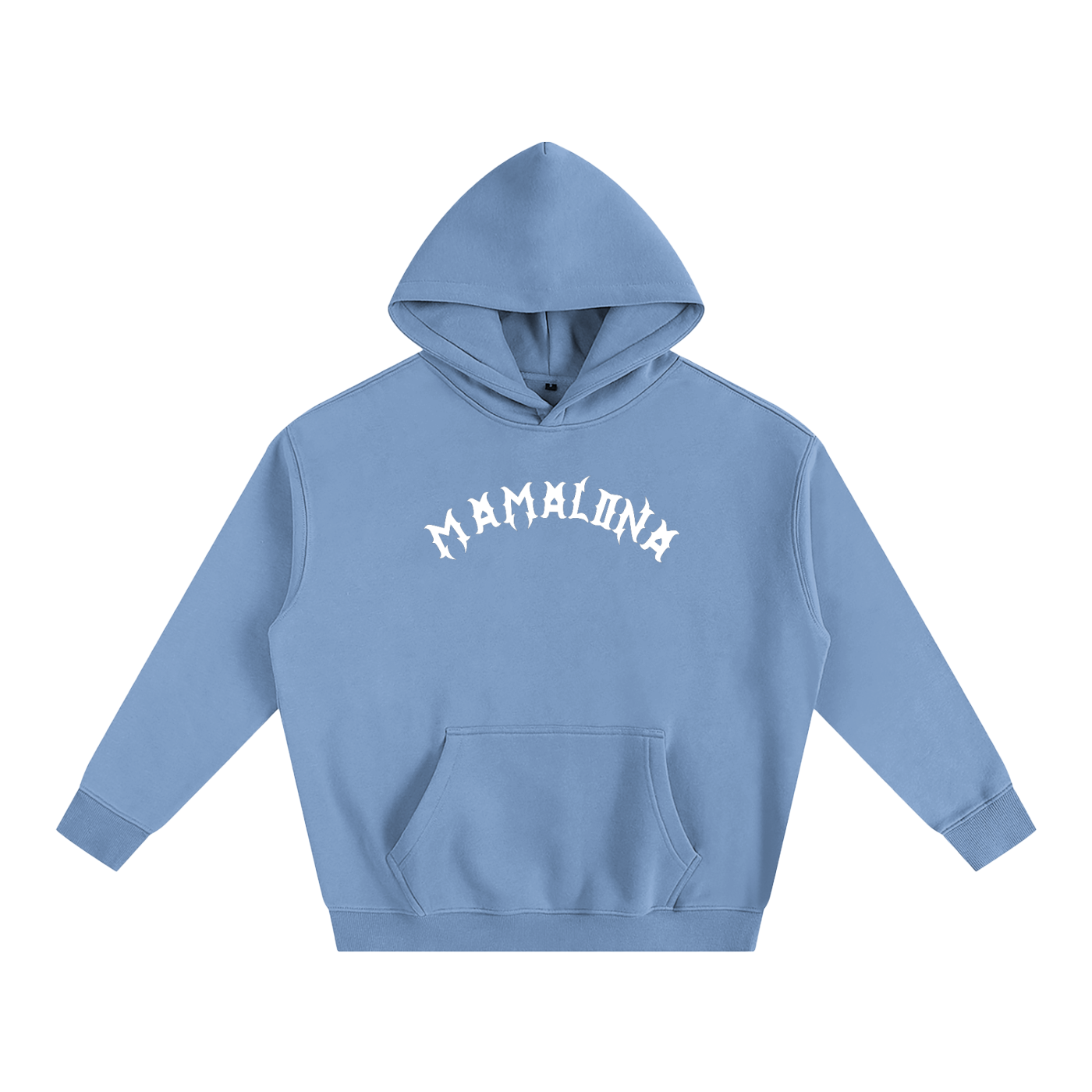 Mamalona Oversize Rose & Gothic “M” Premium Hoodie – Streetwear Essential