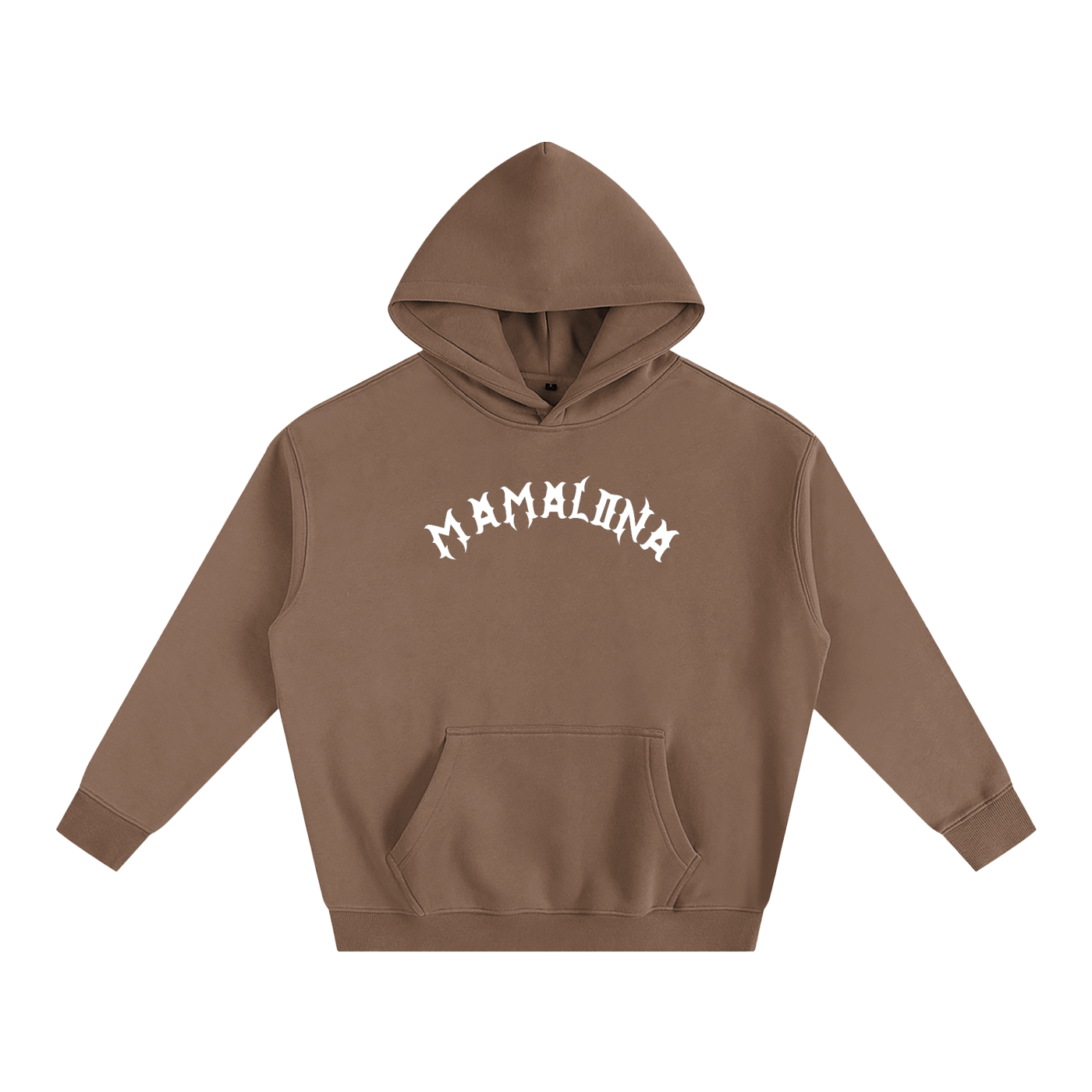 Mamalona Oversize Rose & Gothic “M” Premium Hoodie – Streetwear Essential