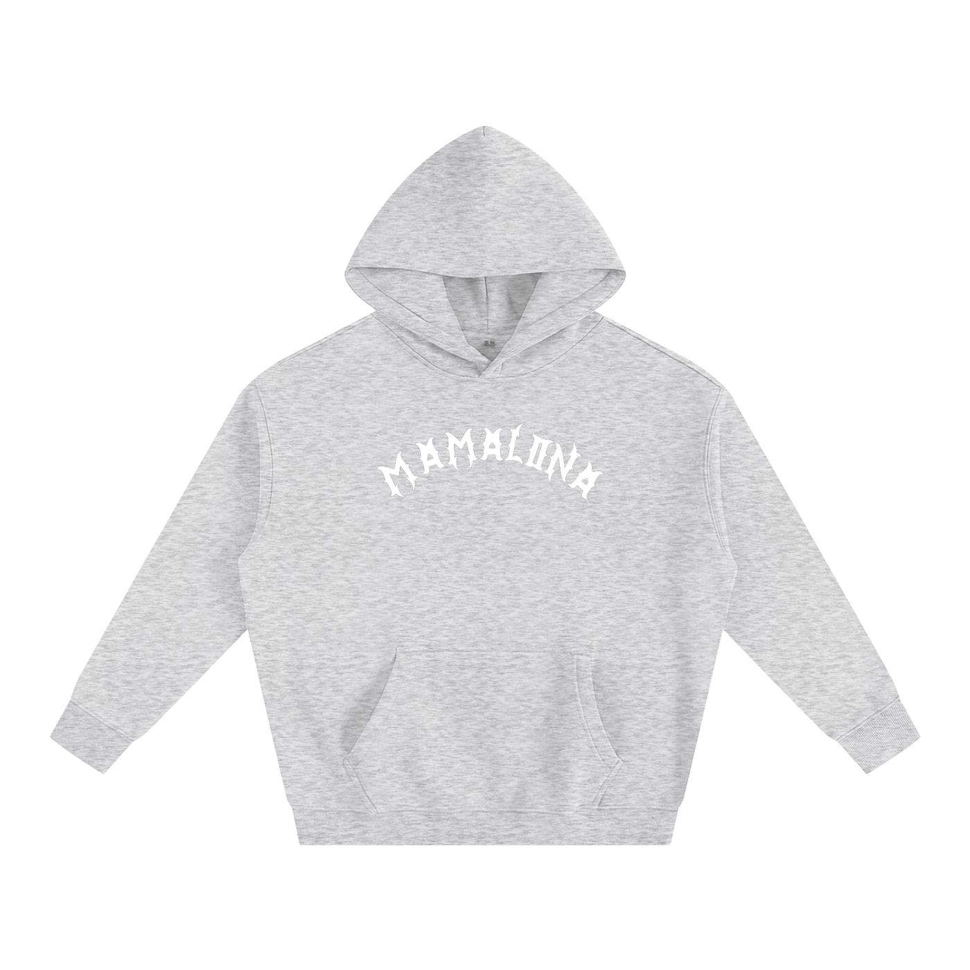 Mamalona Oversize Rose & Gothic “M” Premium Hoodie – Streetwear Essential