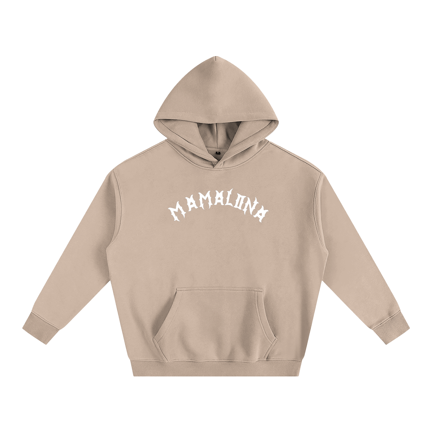 Mamalona Oversize Rose & Gothic “M” Premium Hoodie – Streetwear Essential