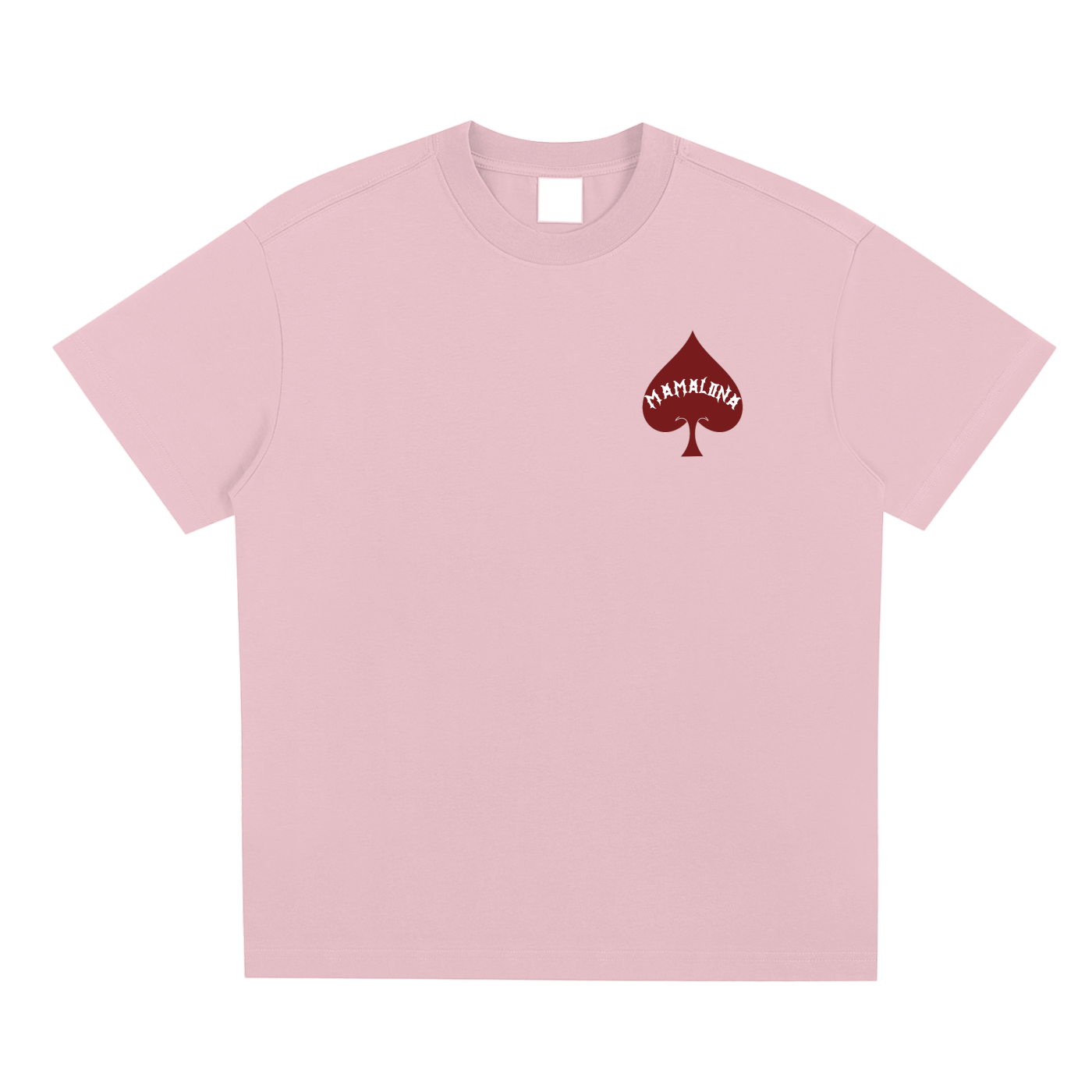 Mamalona Oversize Ace of Spades Rose Graphic Tee – Premium Streetwear