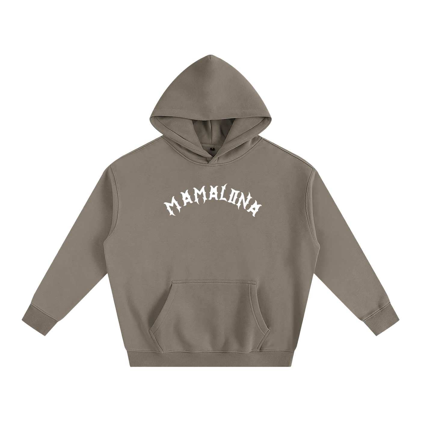 Mamalona Oversize Rose & Gothic “M” Premium Hoodie – Streetwear Essential