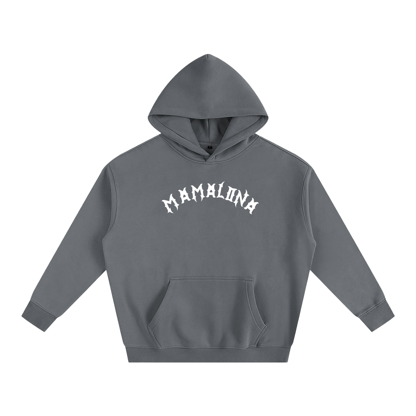 Mamalona Oversize Rose & Gothic “M” Premium Hoodie – Streetwear Essential