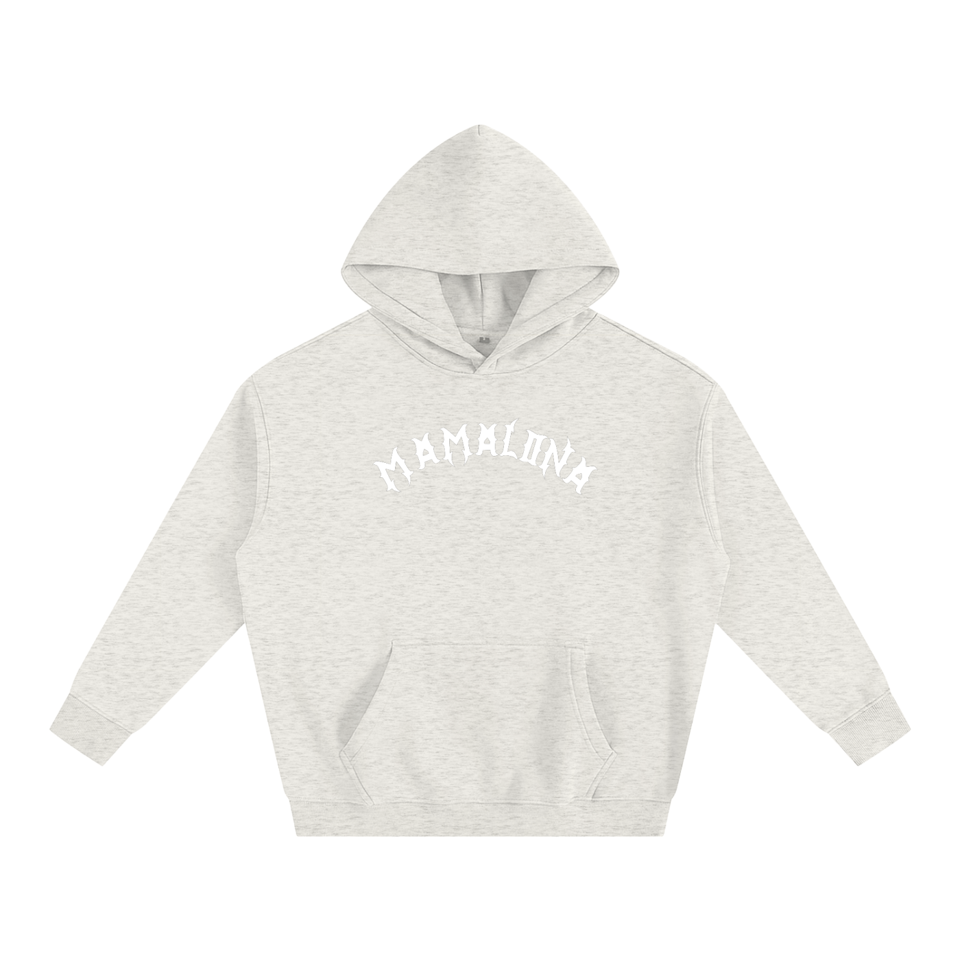 Mamalona Oversize Rose & Gothic “M” Premium Hoodie – Streetwear Essential