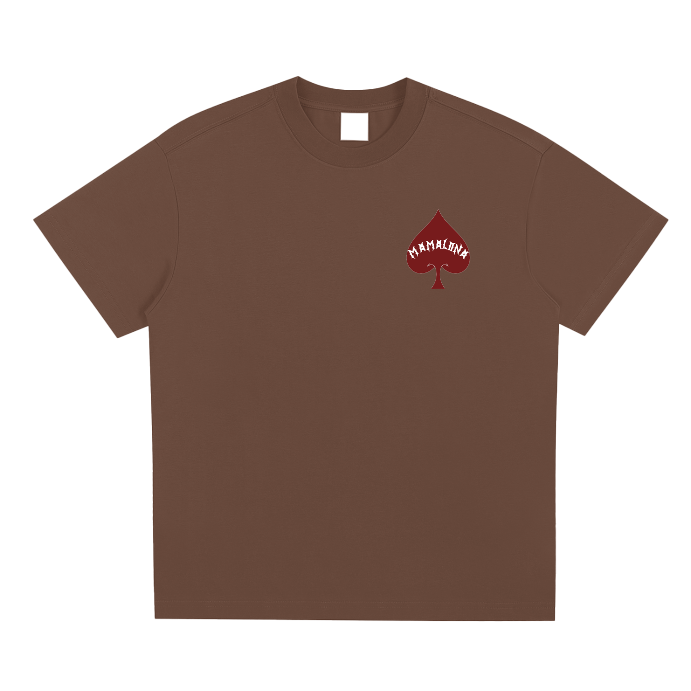 Mamalona Oversize Ace of Spades Rose Graphic Tee – Premium Streetwear