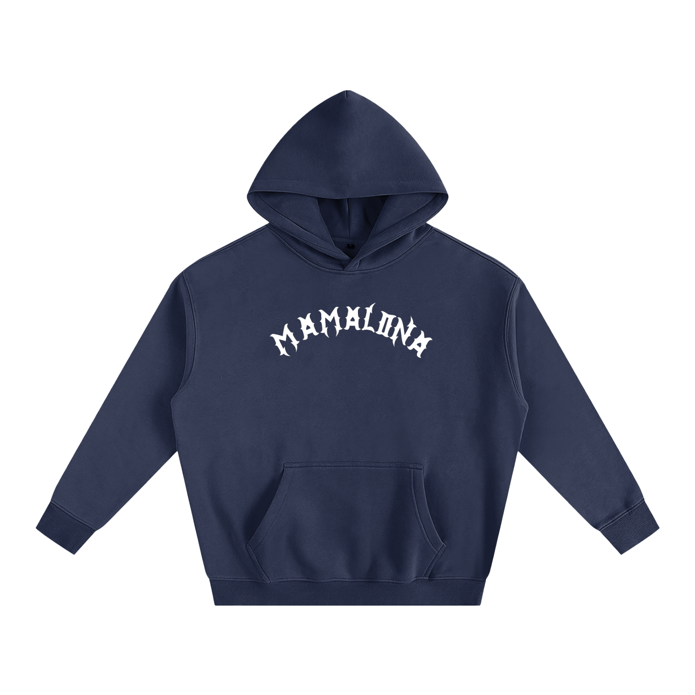 Mamalona Oversize Rose & Gothic “M” Premium Hoodie – Streetwear Essential