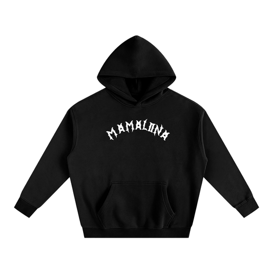 Mamalona Oversize Rose & Gothic “M” Premium Hoodie – Streetwear Essential