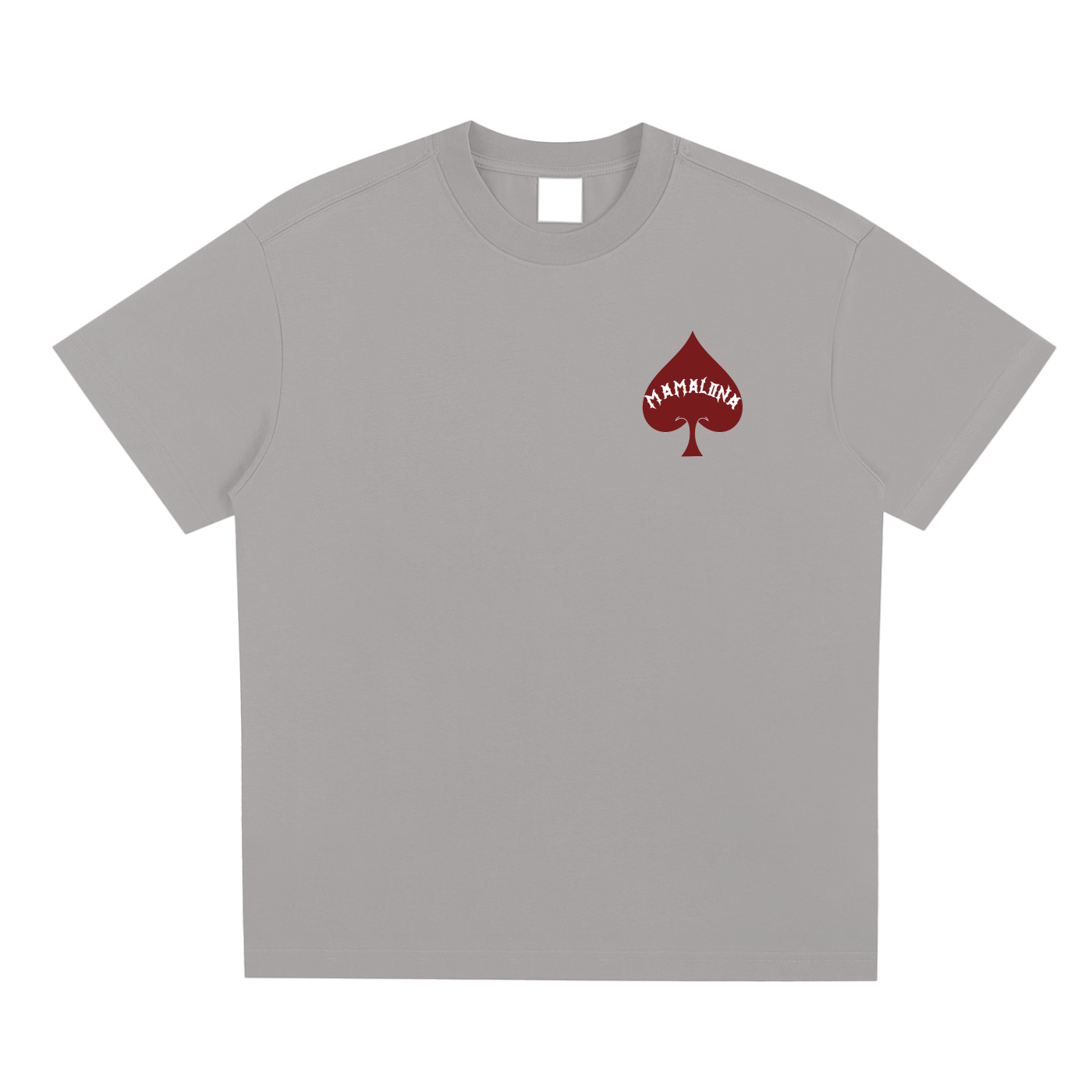 Mamalona Oversize Ace of Spades Rose Graphic Tee – Premium Streetwear