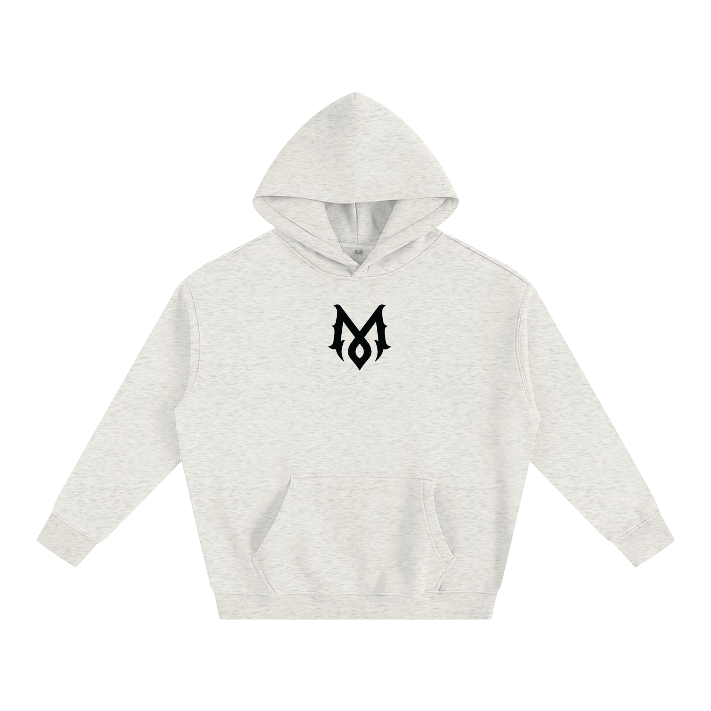 MAMALONA Dice Hoodie – White & Black Streetwear, Made in Mexico
